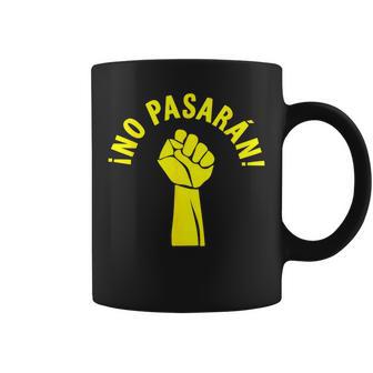 No Pasaran Communist Socialist Spanish Civil War Coffee Mug - Monsterry