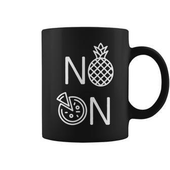 No Pineapple On Pizza Food Lover Pizza Coffee Mug - Monsterry