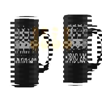 No Prob-Llama Cute Llama Alpaca Sunglasses Cuello Taza de café - Regaloses