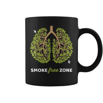 No Smoking Smoke Free Zone For World No Tobacco Day Coffee Mug - Monsterry UK