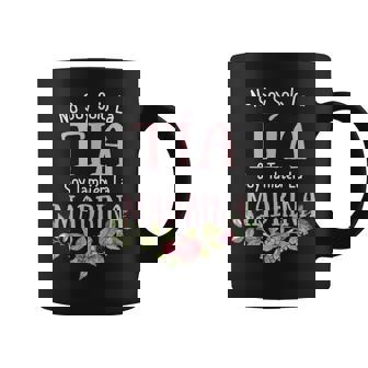 No Soy Solo La Tía Soy Tambien La Madrina Madre Taza de café - Regaloses