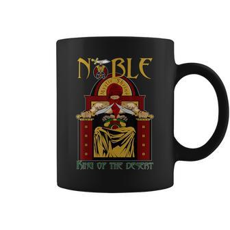 Noble Mystic Shrine King Of The Desert Shriner Father's Day Coffee Mug - Thegiftio UK