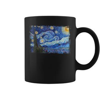 Noche Estrellada Deincentan Gogh Pintura Famosa Taza de café - Regaloses