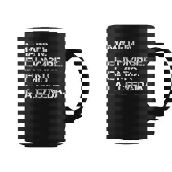 Nombre Martin El Hombre El Mito La Leyenda Taza de café - Regaloses