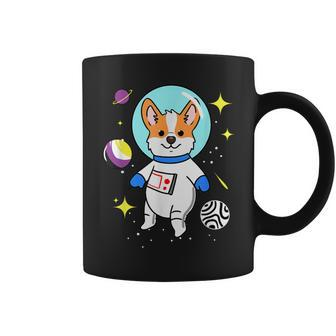 Nonbinary Corgi In Space Nonbinary Pride Coffee Mug - Monsterry DE