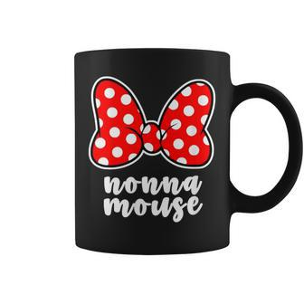Nonna Mouse Family Vacation Bow Coffee Mug - Seseable
