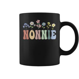 Nonnie Wildflower Floral Nonnie Coffee Mug - Monsterry UK