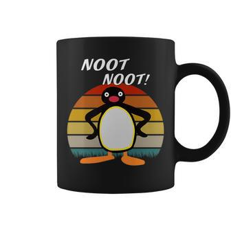 Noot Noot Penguin Vintage For Men Women Coffee Mug | Crazezy CA
