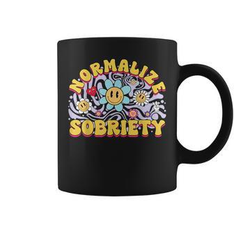 Normalize Sobriety Clean Sober Recovery 12 Steps Addict Coffee Mug - Monsterry DE