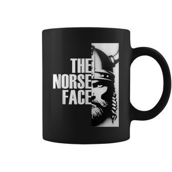 The Norse Face Viking Warrior Face 2 Coffee Mug - Monsterry AU