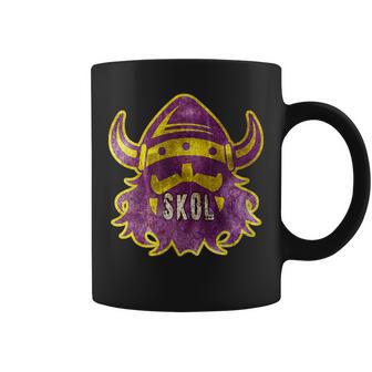 The Norse Skol Vikings & Nordic Scandinavian Warrior Coffee Mug - Monsterry