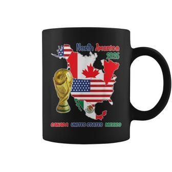 North America 2026 Football Soccer Coffee Mug - Thegiftio UK