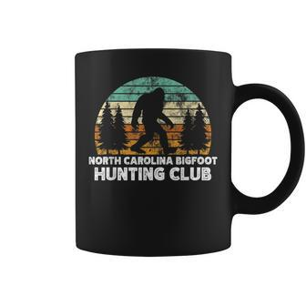 North Carolina Bigfoot Hunting Club Sasquatch Fan Coffee Mug - Monsterry AU