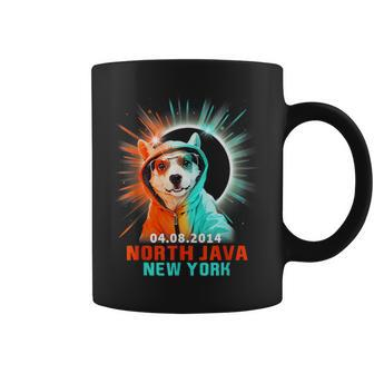 North Java New York Total Solar Eclipse 2024 Coffee Mug - Thegiftio UK