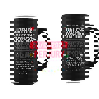 North Pole Correctional Perjury Family Christmas Clothing Coffee Mug - Thegiftio