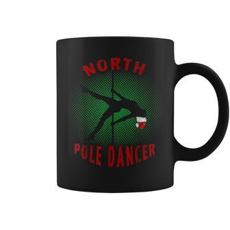 North Pole Dance With Santa Hat Coffee Mug - Monsterry UK
