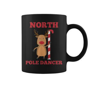 North Pole Dancer Christmas Coffee Mug - Monsterry