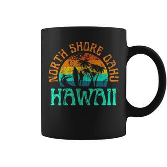 North Shore Oahu Hawaii Surf Beach Surfer Waves Girls Coffee Mug - Monsterry UK