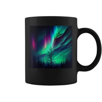 Northern Lights Aurora Borealis Coffee Mug - Thegiftio UK