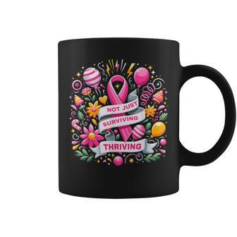 Not Just Surviving Thriving Graphic Coffee Mug - Monsterry DE