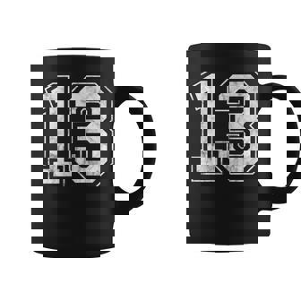 Number 13 On The Back Coffee Mug - Thegiftio