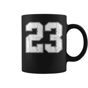 Number 23 Numbered Vintage 23Rd Years Old Birthday Coffee Mug - Monsterry DE