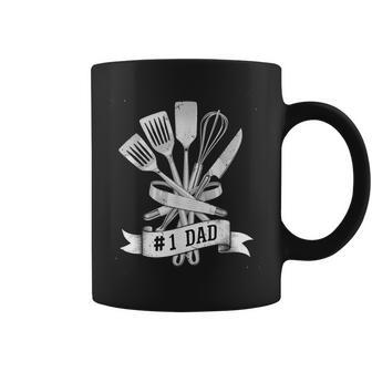 Number One Cooking Dad For Fathers Day Cooking Daddy Coffee Mug - Thegiftio UK