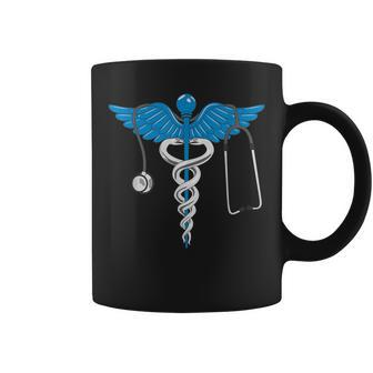 Nurse Caduceus Medical Symbol Nursing Coffee Mug - Monsterry CA