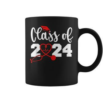Nurse Class Of 2024 Graduation Nursing School Rn Graduate Coffee Mug - Monsterry