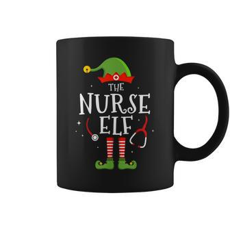 The Nurse Elf Christmas Matching Family Pajama Coffee Mug - Thegiftio UK