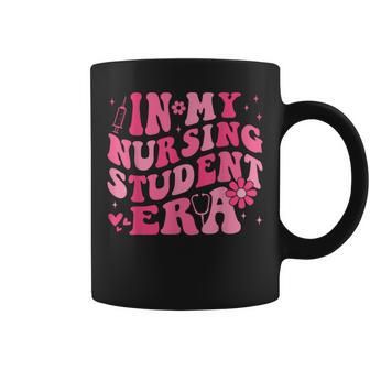 In My Nursing Student Era Groovy Nursing School Future Nurse Coffee Mug - Monsterry CA