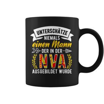 Nva Underschätze Niemals Einen Manneteran East Ddr Ossi Tassen - Geschenkecke