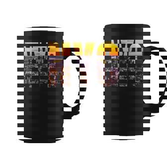 Nyc New York Skyline Sunset Lower Manhattan Skyline Coffee Mug | Mazezy