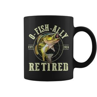 O Fish Ally Retired Since 2024 Fishing Retirement Lovers Coffee Mug - Monsterry