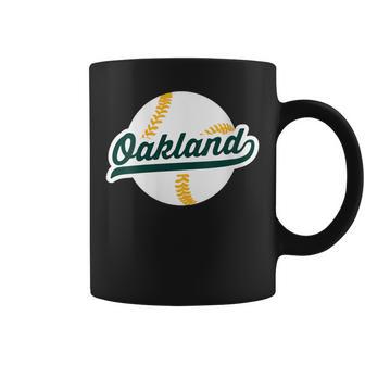 Oakland Baseball Vintage California Pride Love City Coffee Mug - Monsterry AU