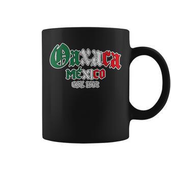 Oaxaca Mexico Est 1532 Vintage Mexican Pride Latino Coffee Mug - Monsterry AU