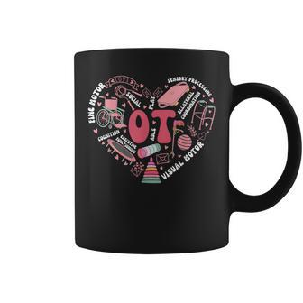 Occupational Therapy Valentines Day Cool Ot Therapist Coffee Mug | Mazezy