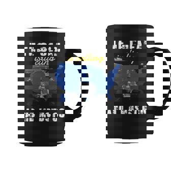 The Ocean Is Calling Coffee Mug | Mazezy