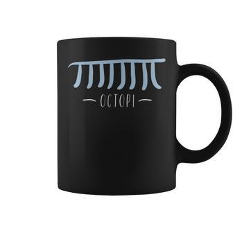 Octopi Punny Octopus Pi Maths Coffee Mug - Monsterry AU