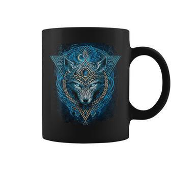 Odin's Wolf Northman Valhalla Norse Mythology Coffee Mug - Thegiftio UK