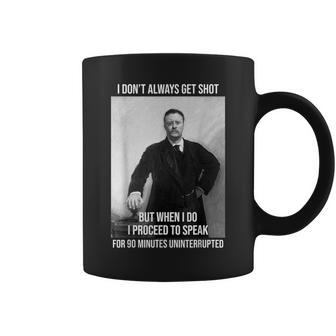 Theodore Roosevelt Political Buff Moose Party Teddy Coffee Mug - Monsterry