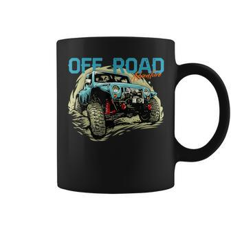 Off Road 4X4 Car Dirt Mud Adventure Nature Outdoors 4-Runner Coffee Mug - Monsterry AU