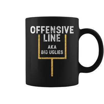 Offensive Lineman Ol Big Nasty Football Coffee Mug - Monsterry