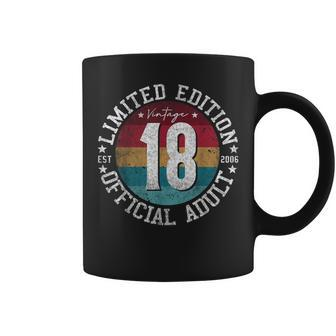 Official Adult 18Th Birthday 18 Year Old Coffee Mug - Seseable