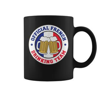 Official French Drinking Team Flag Of France Beer Coffee Mug - Monsterry UK