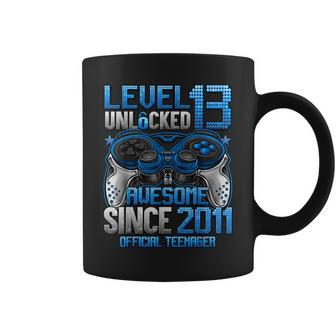 Official Nager Level 13 Unlocked 13Th Birthday Gaming Coffee Mug - Seseable