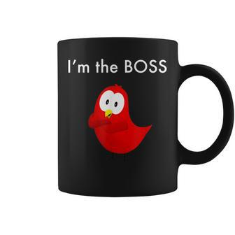 The Official Sammy Bird I'm The Boss Coffee Mug | Crazezy