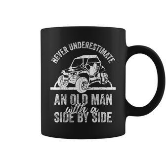 Offroad Grandpa Dad Offroad Side-By-Side Coffee Mug - Seseable