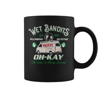 Oh Kay Bandits Plumbing And Wet Retro Heating Coffee Mug - Monsterry UK