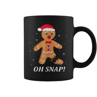 Oh Snap Gingerbread Merry Christmas Cookie Women Coffee Mug - Monsterry AU